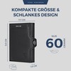 VON HEESEN Slim Wallet with RFID Protection - Mini Wallet