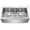 Starstar Kitchen Sink Bottom Grid, Stainless Steel, 30" x 17"