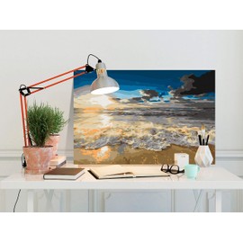 murando - Paint by Numbers Beach Sea 60 x 40 cm Painting Set with Wooden Frame on Canvas for Adults Children Painting Hand Painted Kit DIY Gift Decoration n-A-0723-d-a