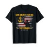 USS Nimitz CVN-68 Aircraft Carrier Veteran Flag Veterans Day T-Shirt