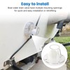 QCG Boat Scupper Drain Valve Self-Bailing Ball Fits 3/4 Inch