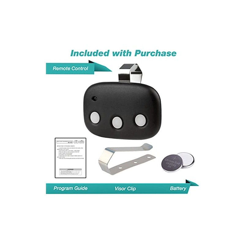 Garage Door Remote for Linear Mega Code (MCT-3 DNT00089)