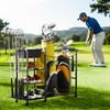 niffgaff Golf Bag Organizer Golfing Storage Stand for Garage Golf