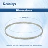 Koatukys A3302PK 3302 Pool Cleaner Drive Belt, Durable Rubber Replacement