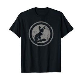 Minimalist Vintage Fennec Fox T-Shirt