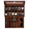 ProCase ProCase Watch Box for Men, 12 Slot Mens Watch