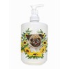 Caroline's Treasures CK2910SOAP Fawn Pug Ceramic Soap Dispenser, Multicolor
