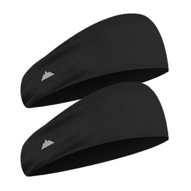 Tough Headwear Men's Headband - Running Sweatband for Sports - Athletic Sweatbands for Workout/Training, Tennis & Football - Ultimate Performance Stretch & Moisture Transport - frost