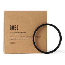 Gobe 43mm UV Lens Filter (1 Tip) Black