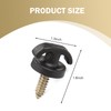 Opuweiy Car Cargo Net Hooks, 4 Pack Trunk Hook Screw,