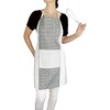 Lashuma Kitchen Towels Rustic Grey Beige Striped 48 x 68