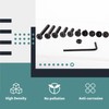 Ewwtrey 520 Pcs M4 Screws Set, Countersunk Head Hex Socket