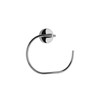 Croydex QM411541 Flexi-Fix Pendle Towel Ring, Chrome, 170 x 200