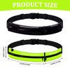 2pcs Running Belt with Adjustable Elastic Strap, Waterproof Running Waist