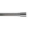 Croydex AM550441 Reinforced Stainless Steel Shower Hose, 1.5m, Silver