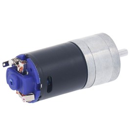 DC12V Geared Motor D Type Output Shaft 25mm Diameter High Torsion Gear Motor Electric CCW Speed Reduction Motor 580RPM