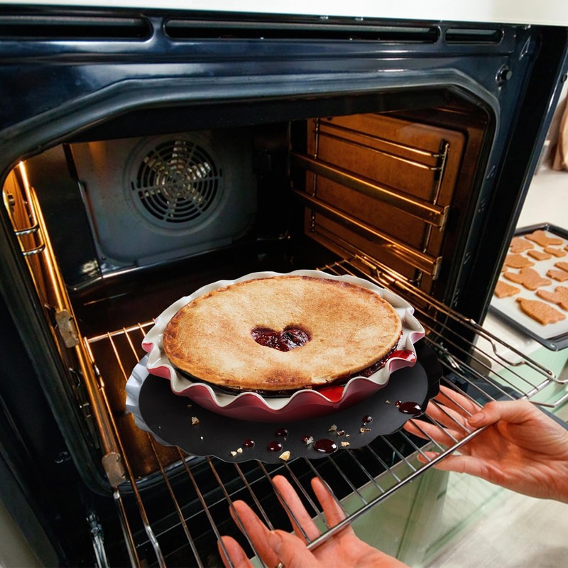 Mrs. Anderson’s Baking Non-Stick Pie Drip Catcher Pan, Carbon Steel