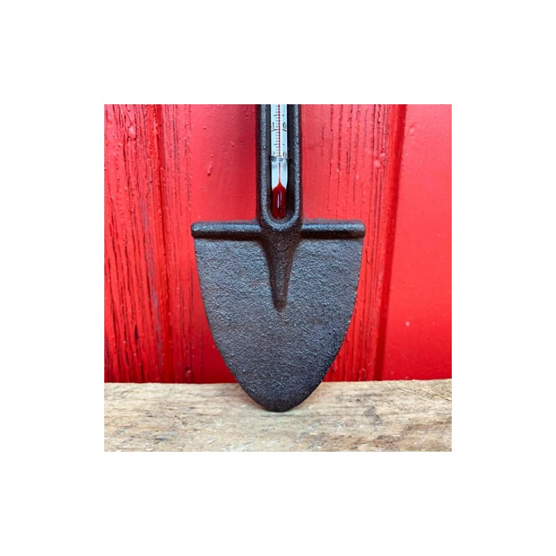Vintage Cast Iron Outdoor Garden Tool Wall Spade Hanging Weather