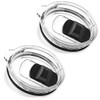 2 Pack Magnetic Slider Replacement Lid Compatible with Ember First