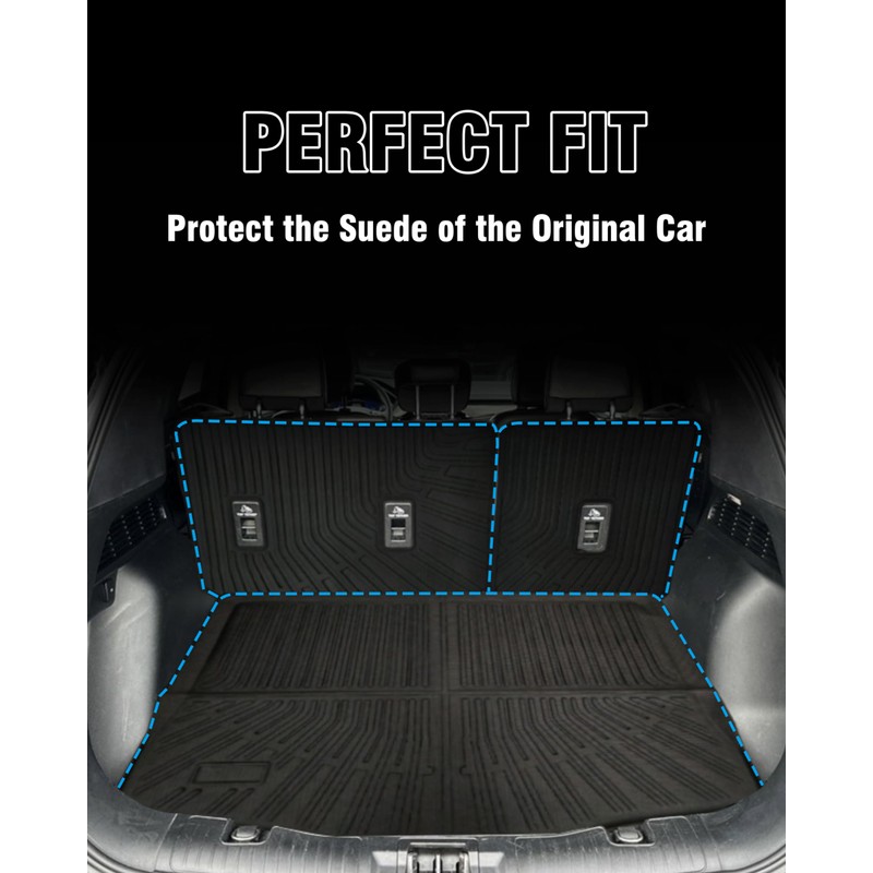 YEBOOCA Cargo Liner Compatible with 2020-2025 Ford Escape Trunk Mat