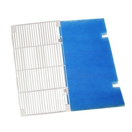 RV A/C Ducted Air Grille and Filters Set fit for-Dometic 3104928.019, MERV 6 with 1.5CM Thick Blue Air Conditioner Filter Foam-Pad Automotive Replacement Air Filters