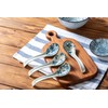 4Pcs Asian Soup Spoon,Chinese Ceramic Soup Spoons,Non-Slip Japanese Soup Spoon,Ramen