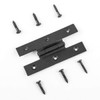 Renovators Supply Manufacturing Colonial Black Wrought Iron 3.5 In. Offset