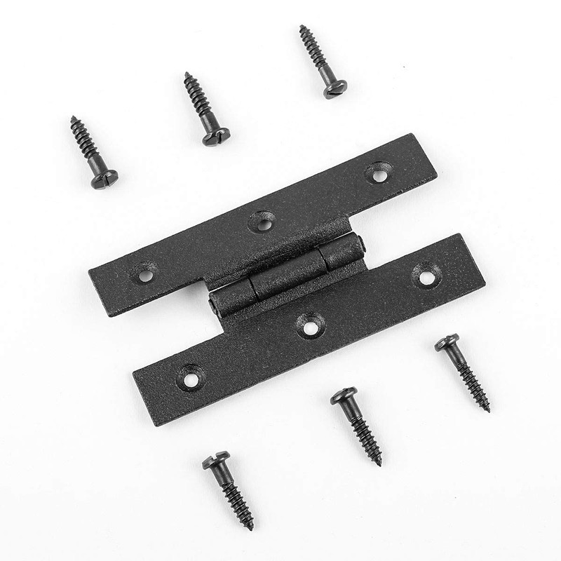 Renovators Supply Manufacturing Colonial Black Wrought Iron 3.5 In. Offset