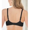 Bestform 9706715 Satin Trim Wireless Cotton Bra with Unlined Cups