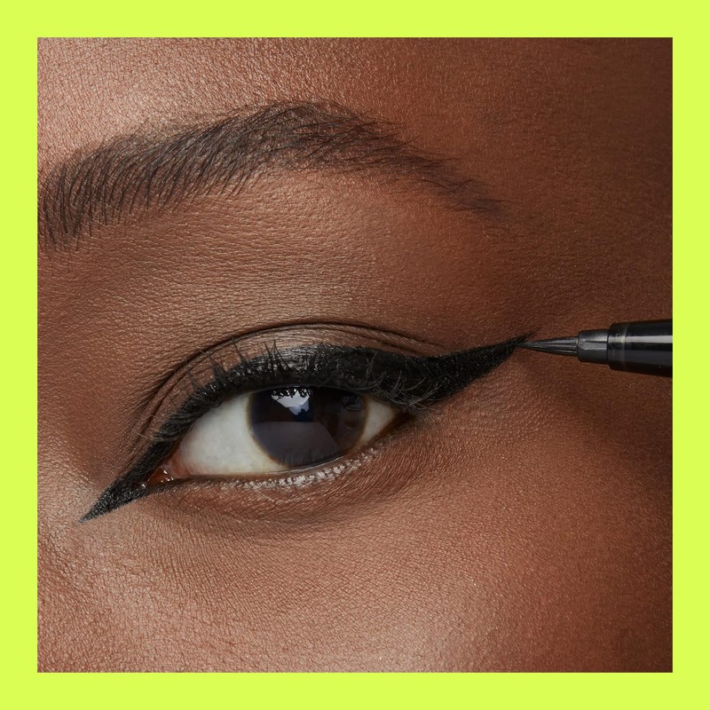 Maybelline Pen Eyeliner, Waterproof, Brush Tip Liner, Precise Lines, Tattoo