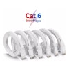 Cable De 10 Mts Rojo Categoría Cat6 Utp Rj45 Ethernet