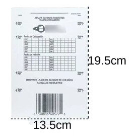 Trapper Max Trampa De Goma Para Raton Trampa Adhesiva Para Inscetos 15pz