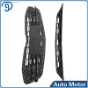 labwork Front Bumper Upper & Lower Grille Chrome & Black