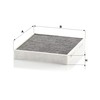 Original MANN-FILTER Cabin Air Filter CUK 26 010 – Pollen
