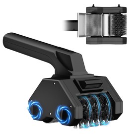 Electric Grill Brush for Outdoor BBQ,Grill Cleaner with 2 Brush Head