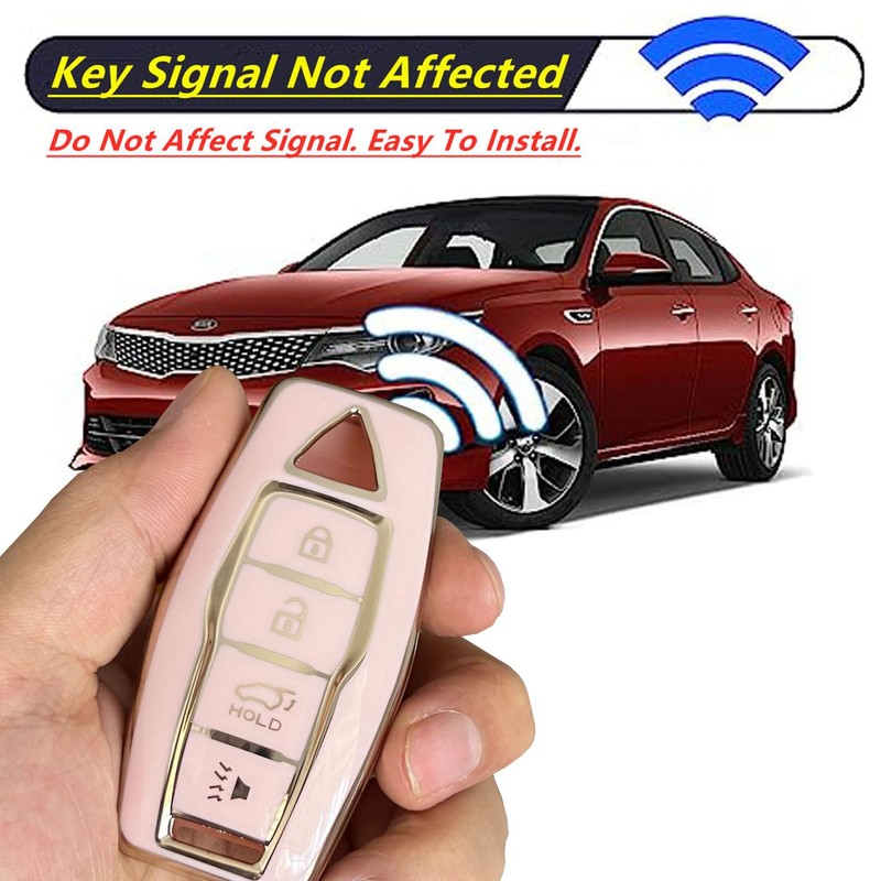 Rilnaewn Keyless Entry Systems for Mitsubishi Key Fob Cover Fits
