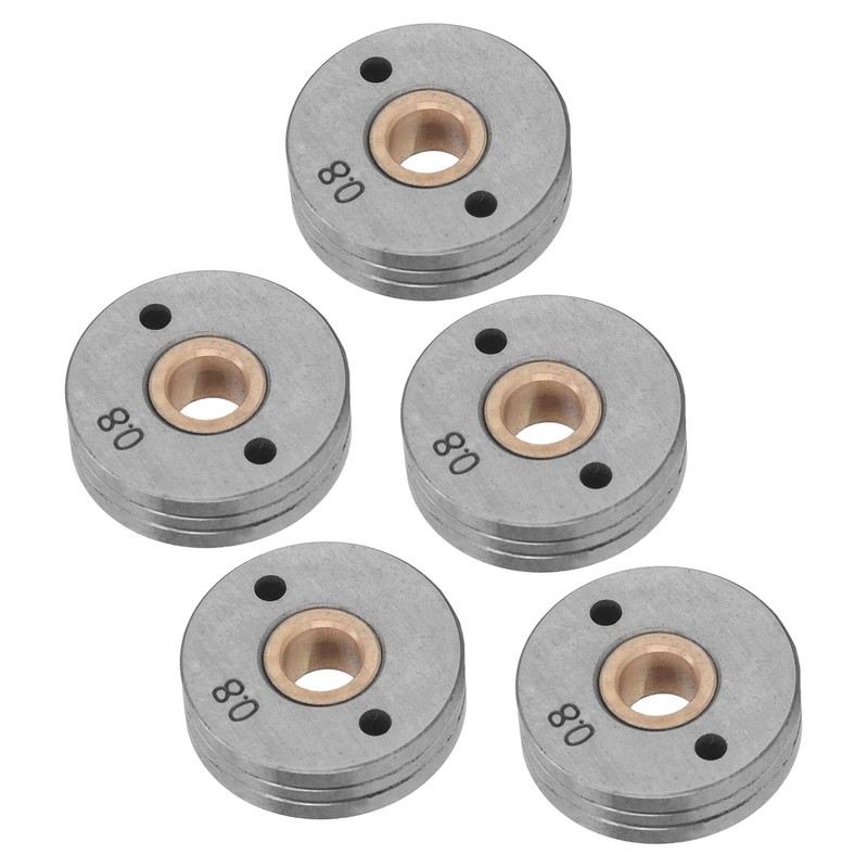 Wire Feed Wheel Dual Drive Model Bearing Steel Brass Compact