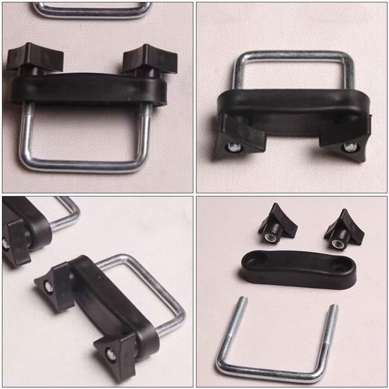 WADY 4Pcs Luggage Rack Accessories Stainless Steel U Bolts Roof