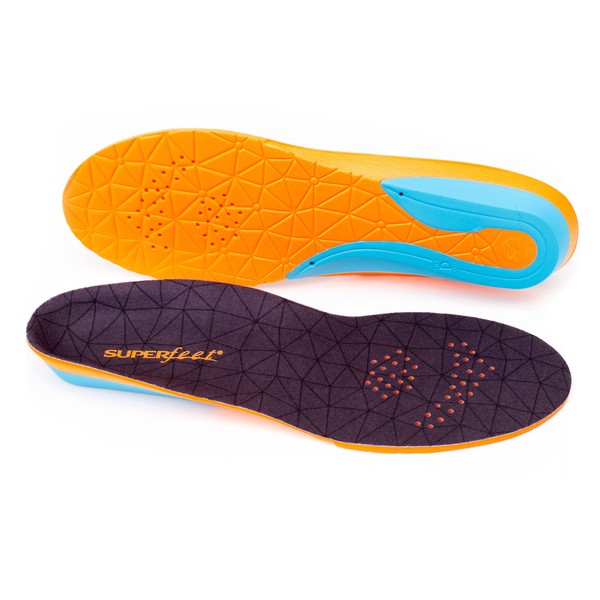 Superfeet FLEX - Comfort Foam Insoles for Workout Shoes - Men 11.5-13 / Women 12-14