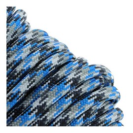Jig Pro Shop Blue Camo Type III Paracord 100 Made in The USA