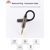 Headphone Splitter 3.5mm Male to Female Audio Splitter Extension Cable