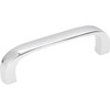 Elements 984-3PC Slade Collection Pull, Polished Chrome
