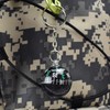 Ace Camp Munkees Ball Compass Keychain, Small Useful Outdoor Tool