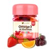 Ga Tlali Omega 3 y Vitaminas Omega Kids  90 Gomitas Con Sabor Frutal  VItaminas Infantiles  Contenido Neto 180g                                       