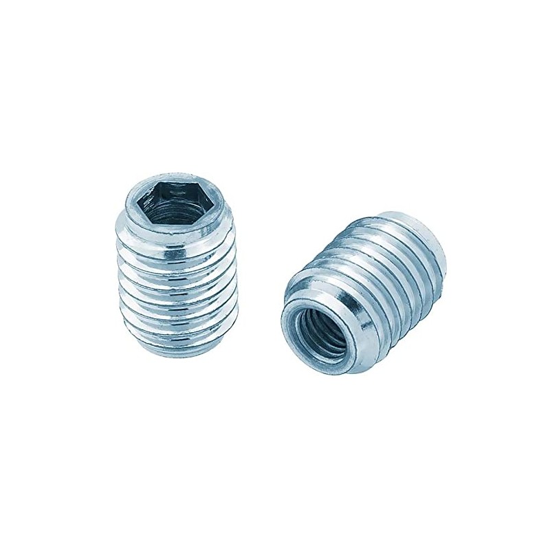 M6 x 10mm x 13.5mm Threaded Wood Insert Nut With