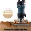 Wood Router Table Insert Plate High Accuracy Router Slotting Positioning