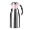 Emsa Soft Grip N4120300 Insulated Jug, 1 Litre, Stainless Steel,