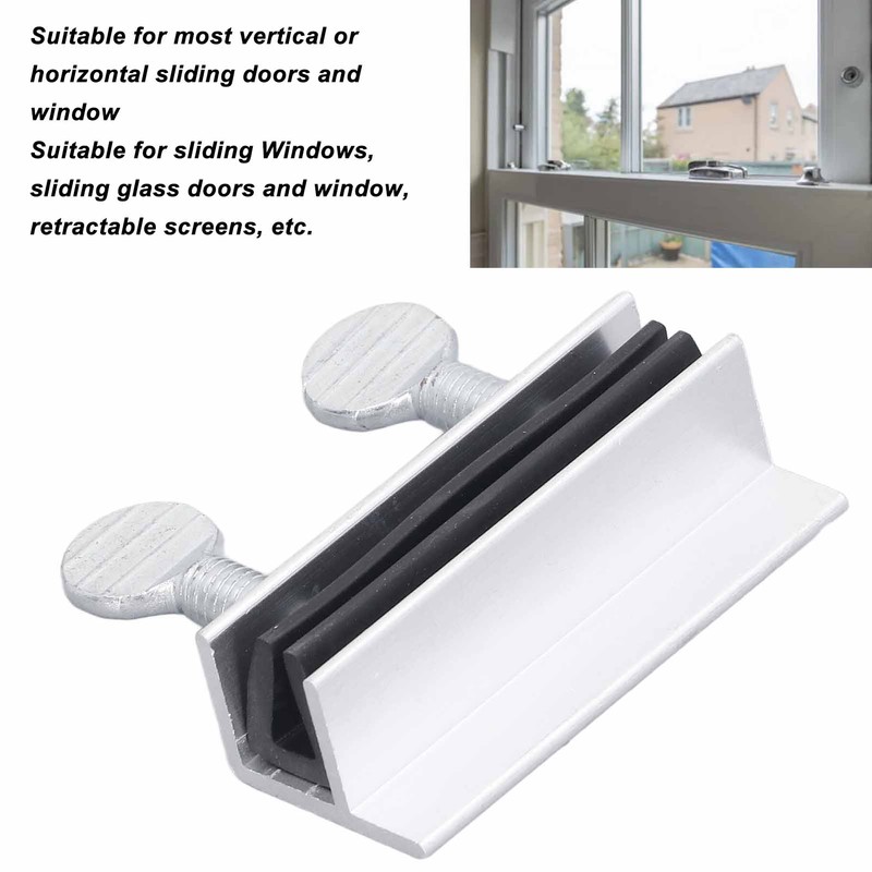 10Pcs Sliding Window Locks Aluminum Alloy Anti Aging Adjustable Window