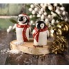 Spode Christmas Tree Penguin Design (2pc) Salt and Pepper Set
