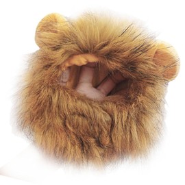 Peluca de Melena de León para y Gato, Disfraz de Melena de León, Ropa Cómoda y Elegante para , Vestido para Halloween, Navidad, Fiesta de Pascua (#2)